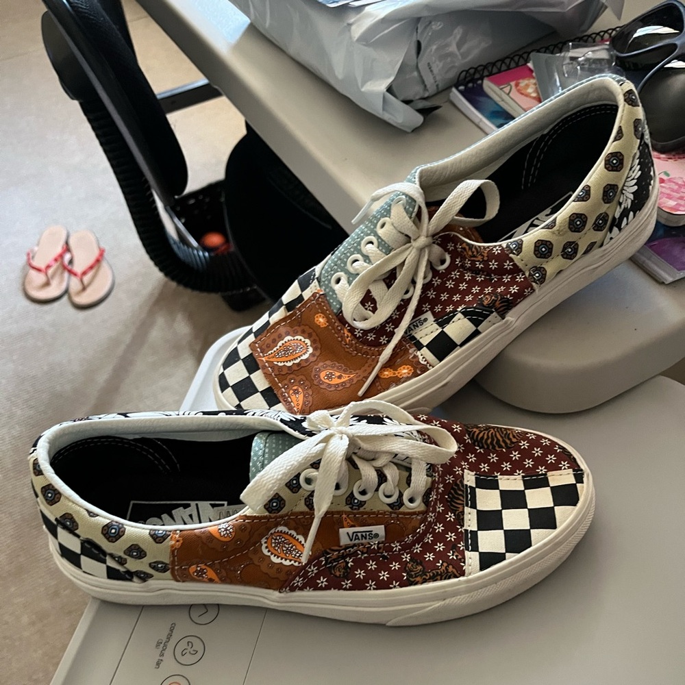 Vans Multicolor Patchwork Sneakers